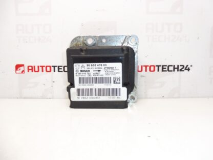 Bosch Peugeot 207 Airbageinheit 9666843980 0285010702 6546S1